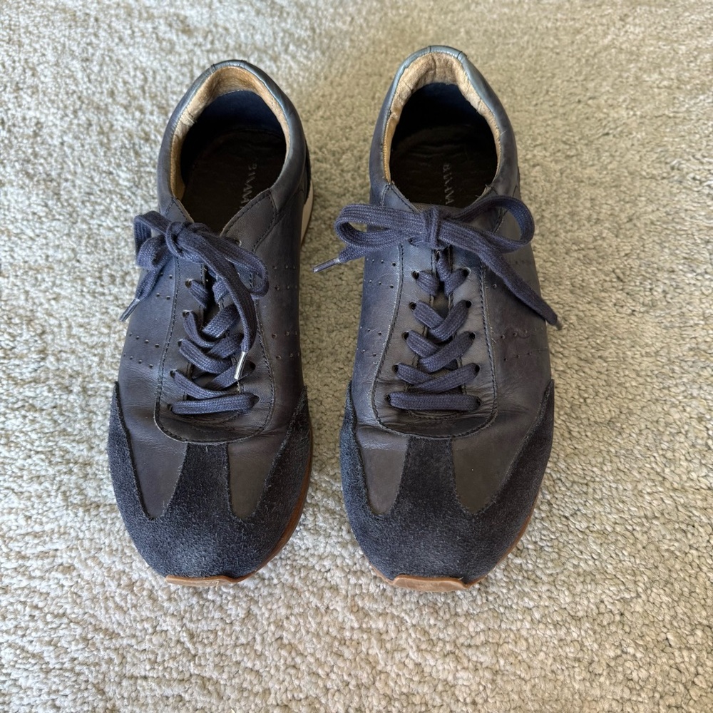Banana Republic Thane Leather Trainer Sneaker